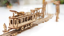 Load image into Gallery viewer, UGears Mechanical Town Tram Line