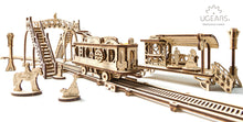 Load image into Gallery viewer, UGears Mechanical Town Tram Line