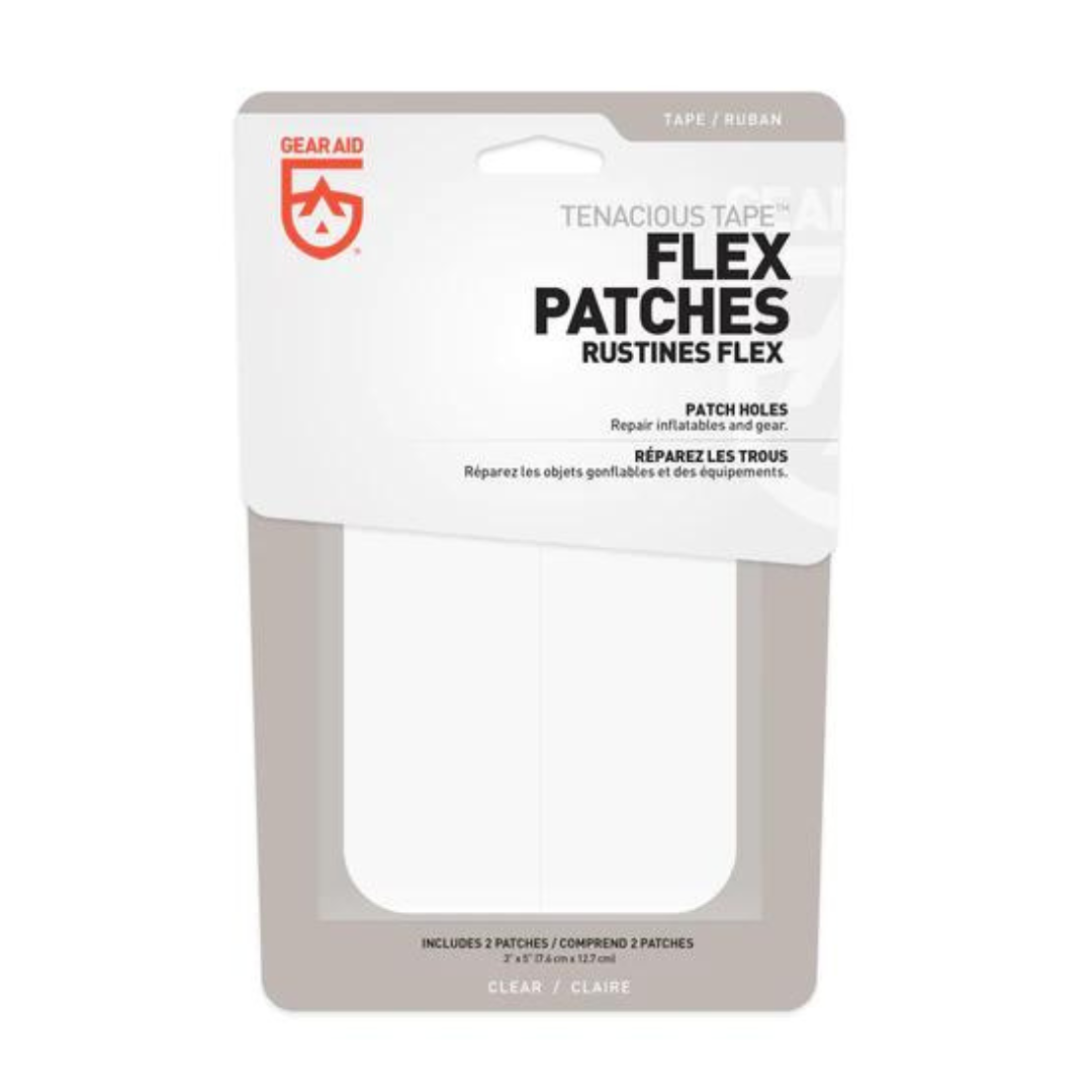 Gear Aid Tenacious Tape Repair Patches Tent Jacket - 2 Clear & 2 Black 3  Round