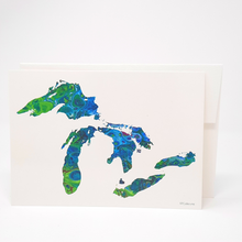 Load image into Gallery viewer, Brighten someone&#39;s day with a hand written note or frame it!  One Sided Card, Blank Envelope Included Designed by Bayfield, Wisconsin Artist KP Gallery Size: 5&quot; x 7&quot;